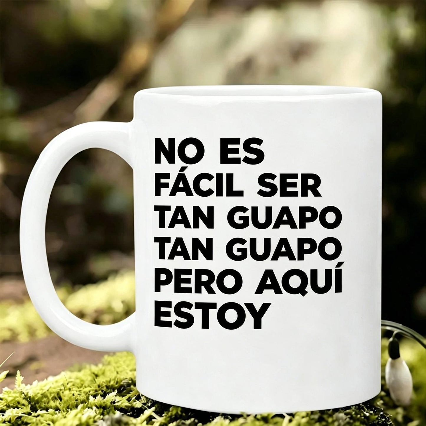 Humorous Spanish Fathers Day T Shirt Gift for Dad good graphic Reusable Coffee Cups 11Oz Ceramic Mug