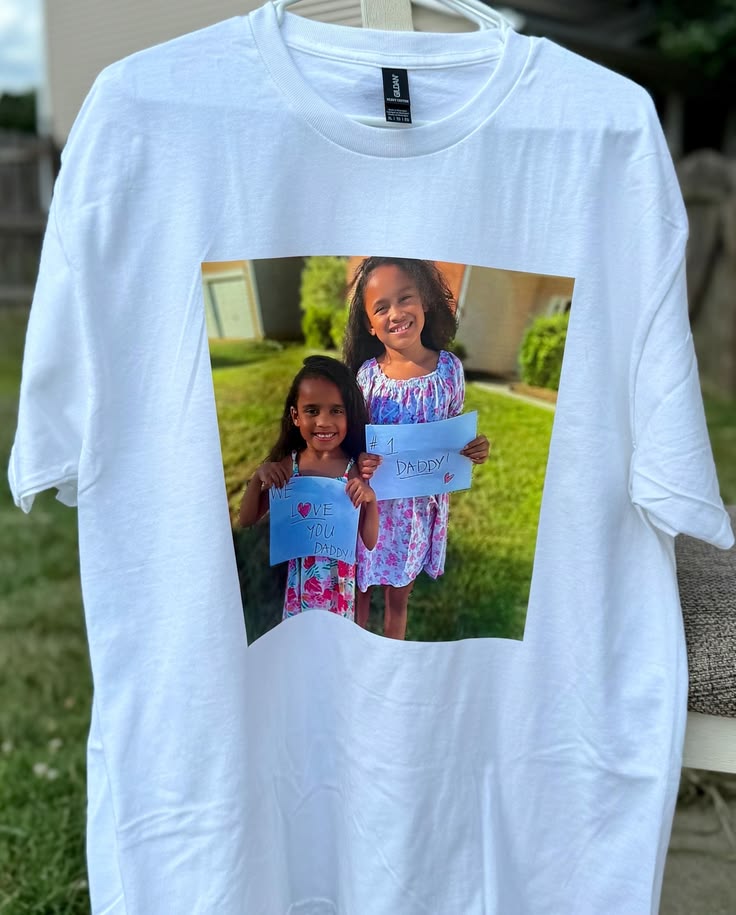 Real Podtas customer wearing a custom photo T-shirt