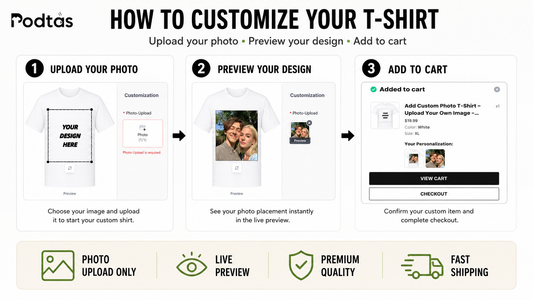 How to Choose the Best Photo for a Custom T-Shirt