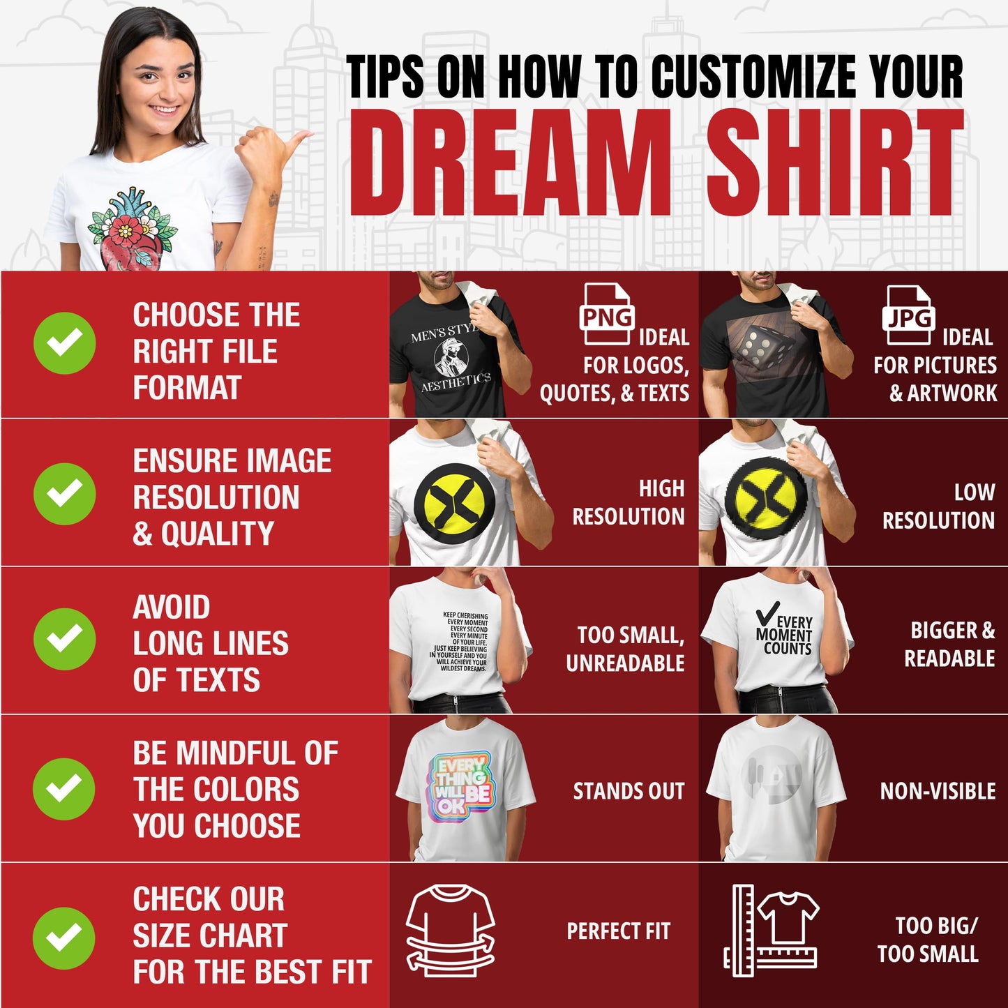 Add Your Own and Text Design Custom Personalized Adult T-Shirt Tee