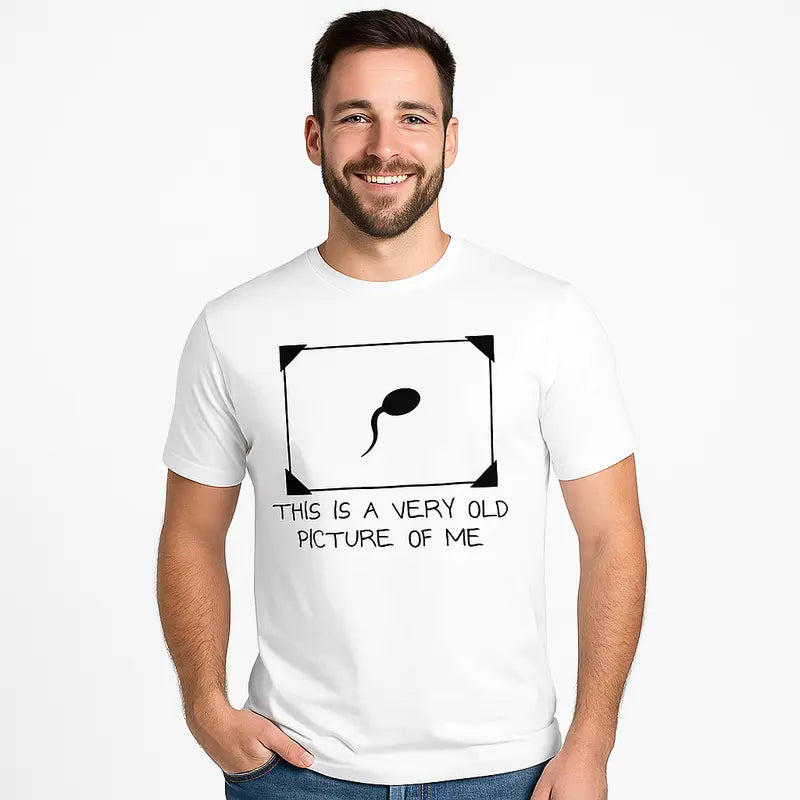 This Is a Very Old Picture of Me Funny Meme T-Shirt