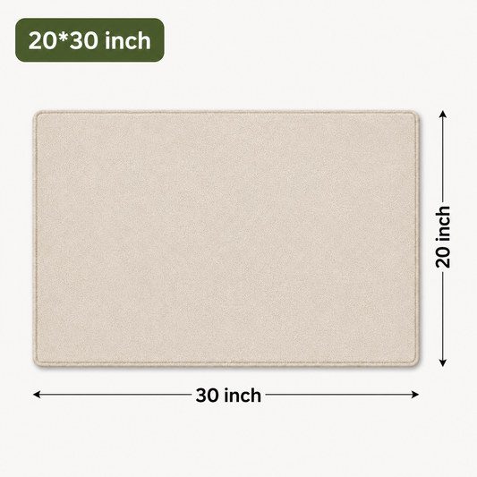 Airport Arrival & Departure Flannel Mat
