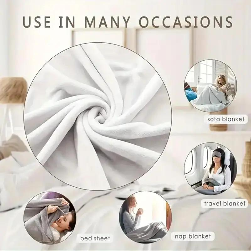 Pastel Floral Teddy Plush Throw Blanket - product view 6