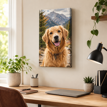 Custom Photo Canvas Print – Upload Your Own Image