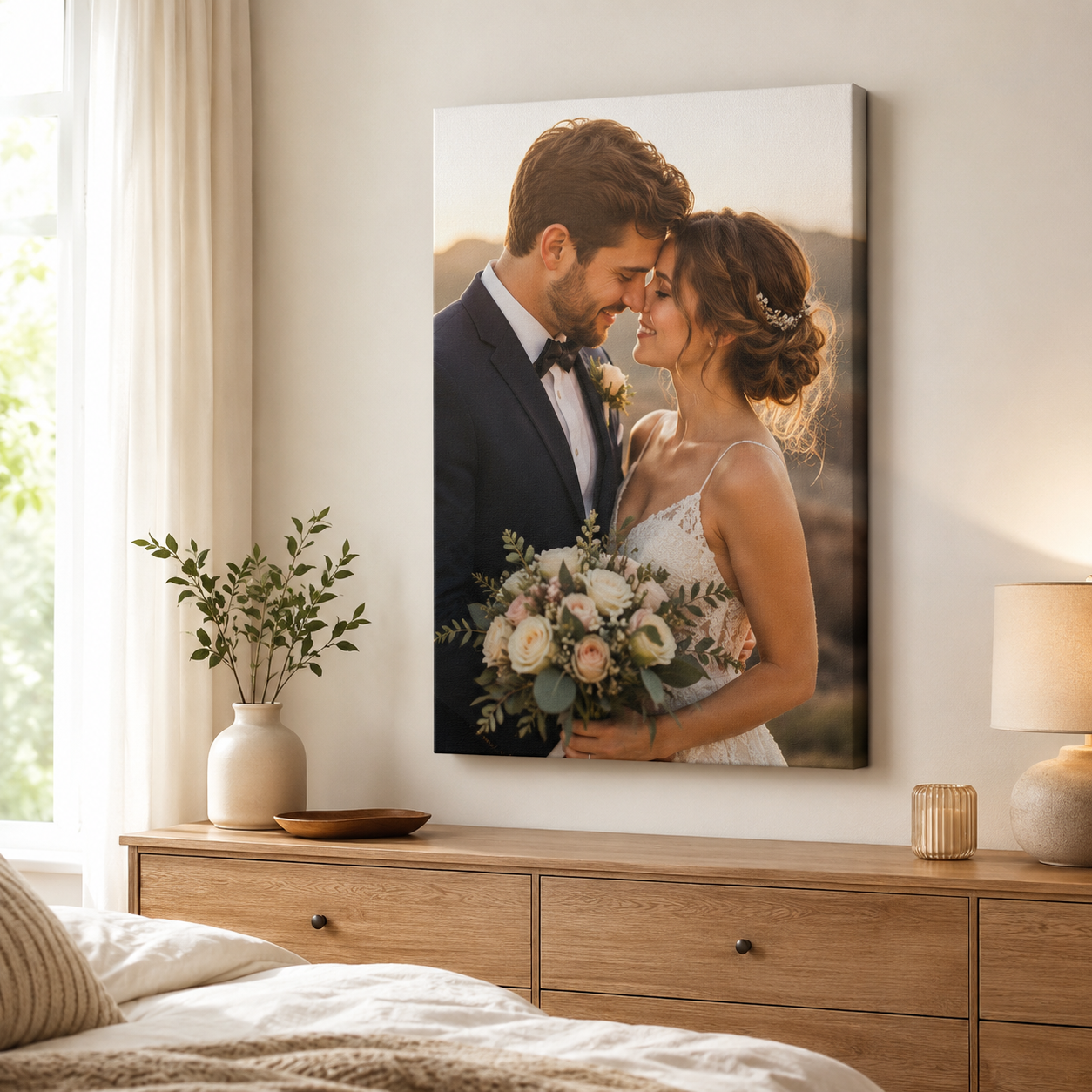 Custom Photo Canvas Print – Upload Your Own Image