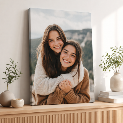 Custom Photo Canvas Print – Upload Your Own Image