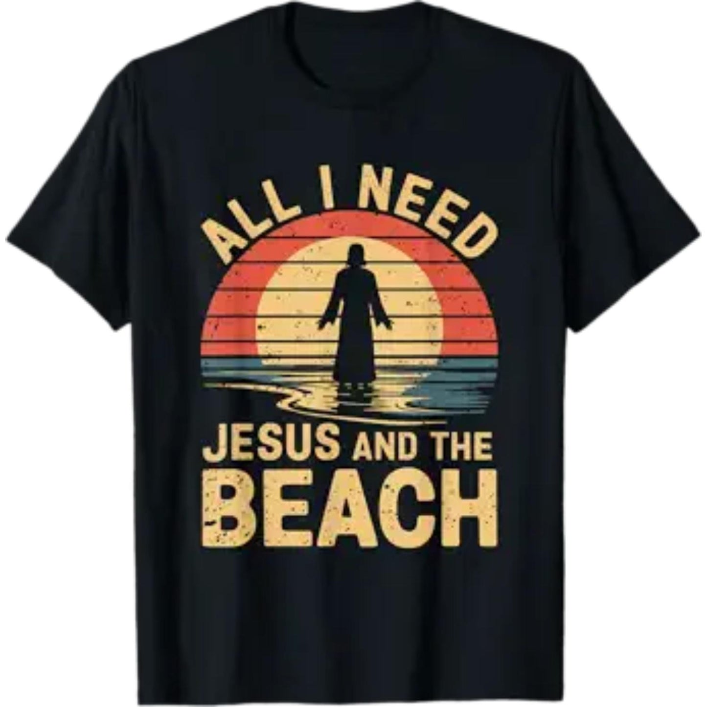 Jesus and The Beach Tee Cute Christian Vacation Shirt My summer uniform? Jesus + the beach, obviously