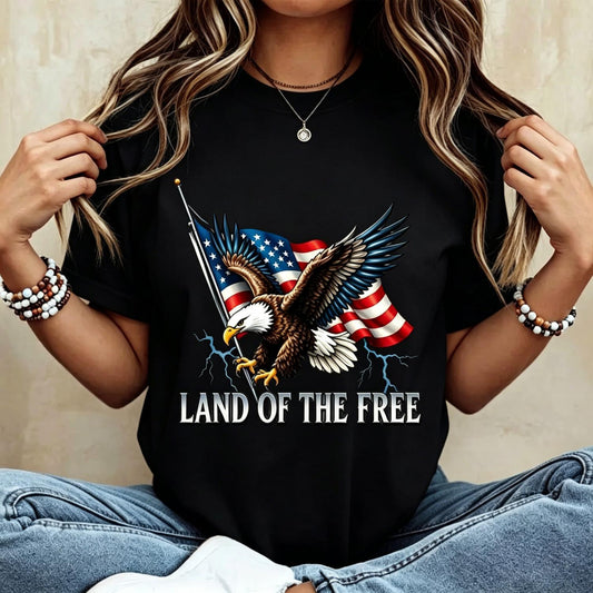 Memorial Day T-shirt American Eagle Independence Day 250 Years 1776 2026 T-Shirt White Patriotic Flag And Bird Design For Celebrations And National Events
