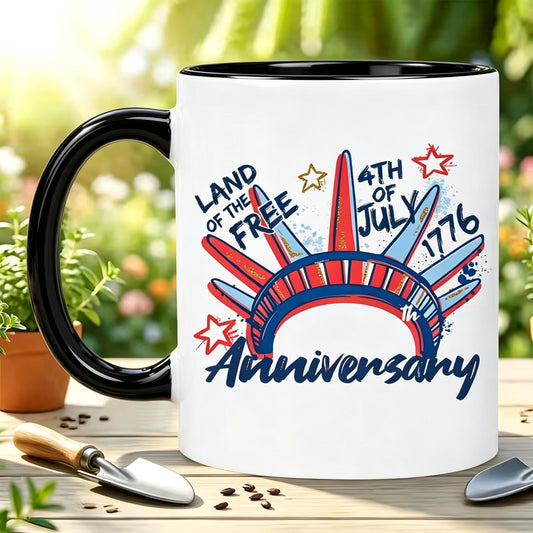 Land of the Free 250th Anniversary Ceramic Mug
