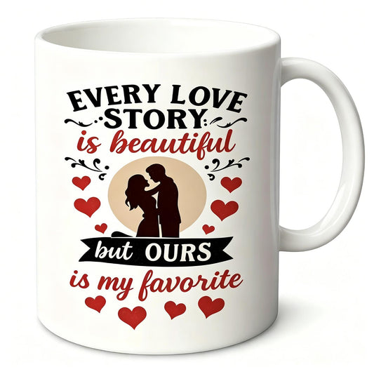 Every Love Story Is Beautiful Ceramic Mug