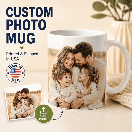 Custom Photo Mug – Upload Your Own Image