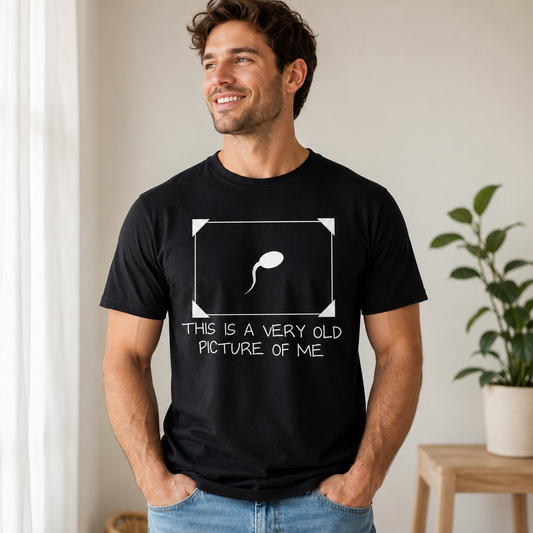 This Is a Very Old Picture of Me Funny Meme T-Shirt