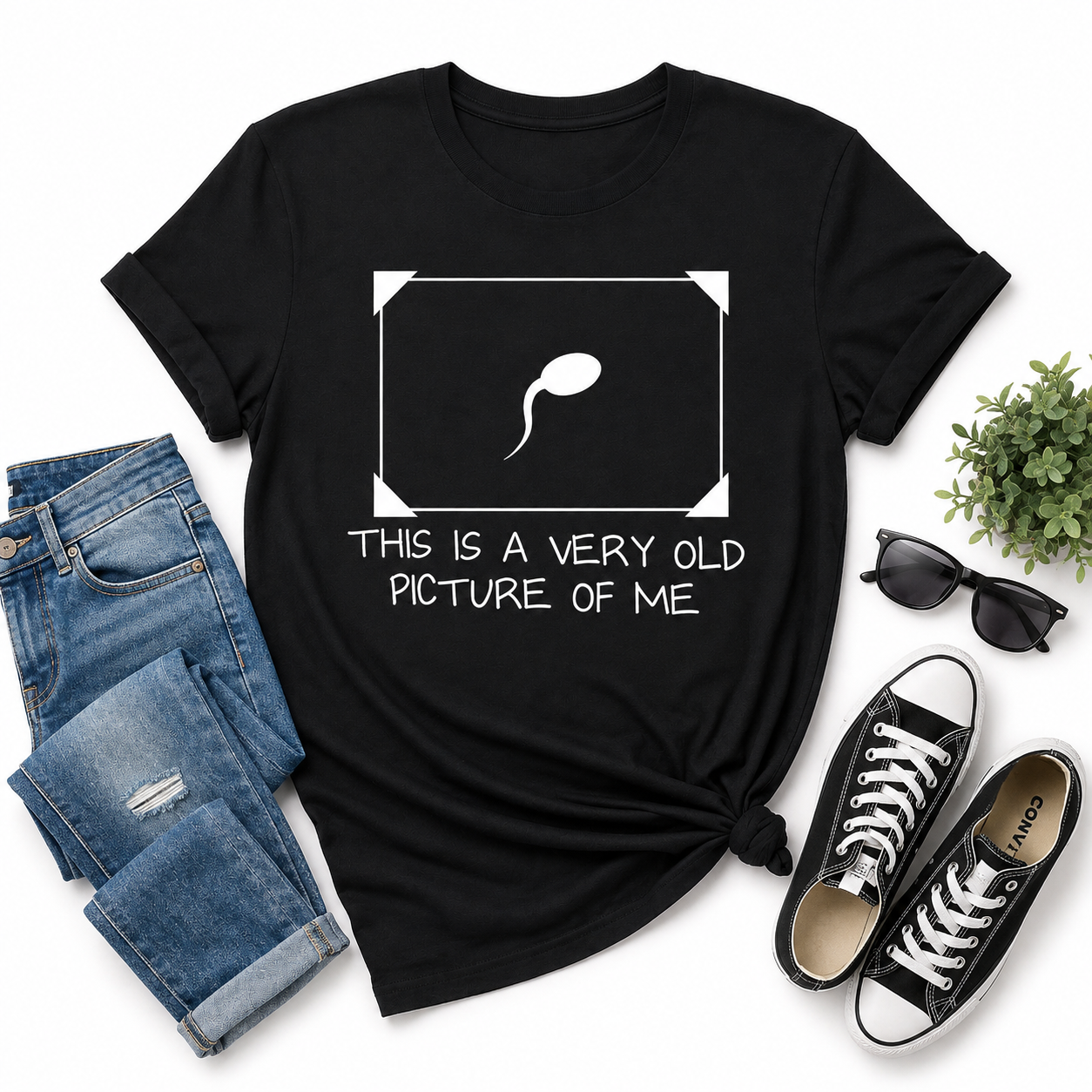 This Is a Very Old Picture of Me Funny Meme T-Shirt