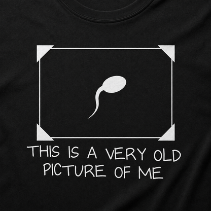 This Is a Very Old Picture of Me Funny Meme T-Shirt