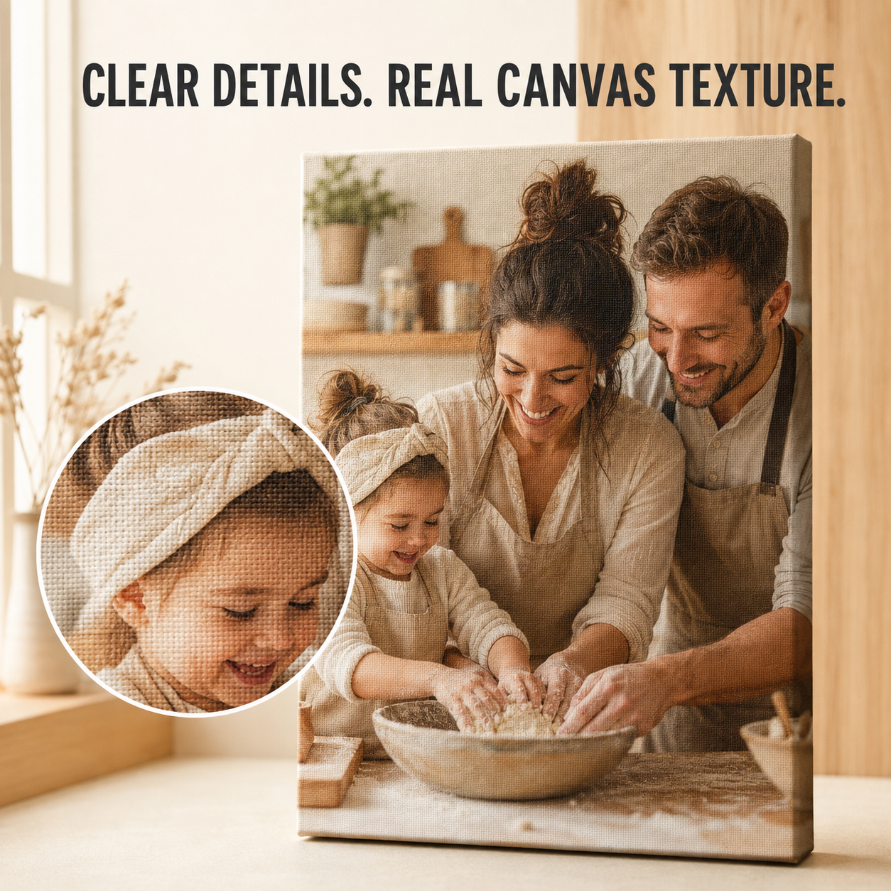 Custom Photo Canvas Print – Upload Your Own Image
