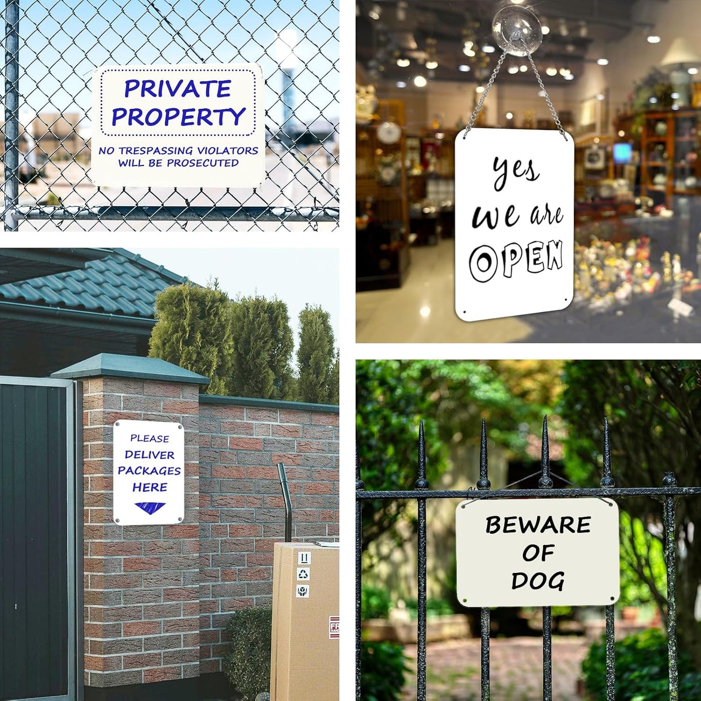 Custom Metal Sign – Upload Your Photo or Logo