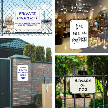 Custom Metal Sign – Upload Your Photo or Logo