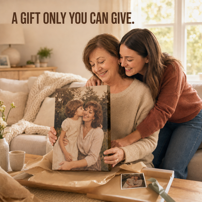 Custom Photo Canvas Print – Upload Your Own Image