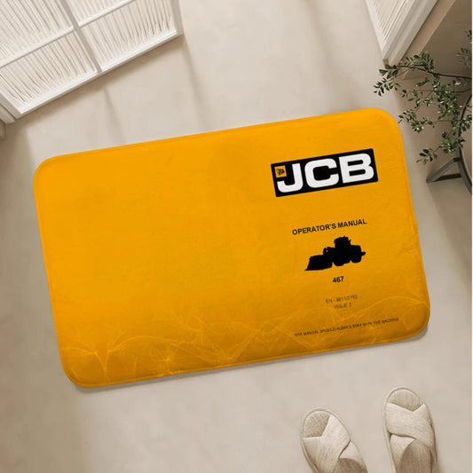 JCB Construction Equipment Flannel Mat