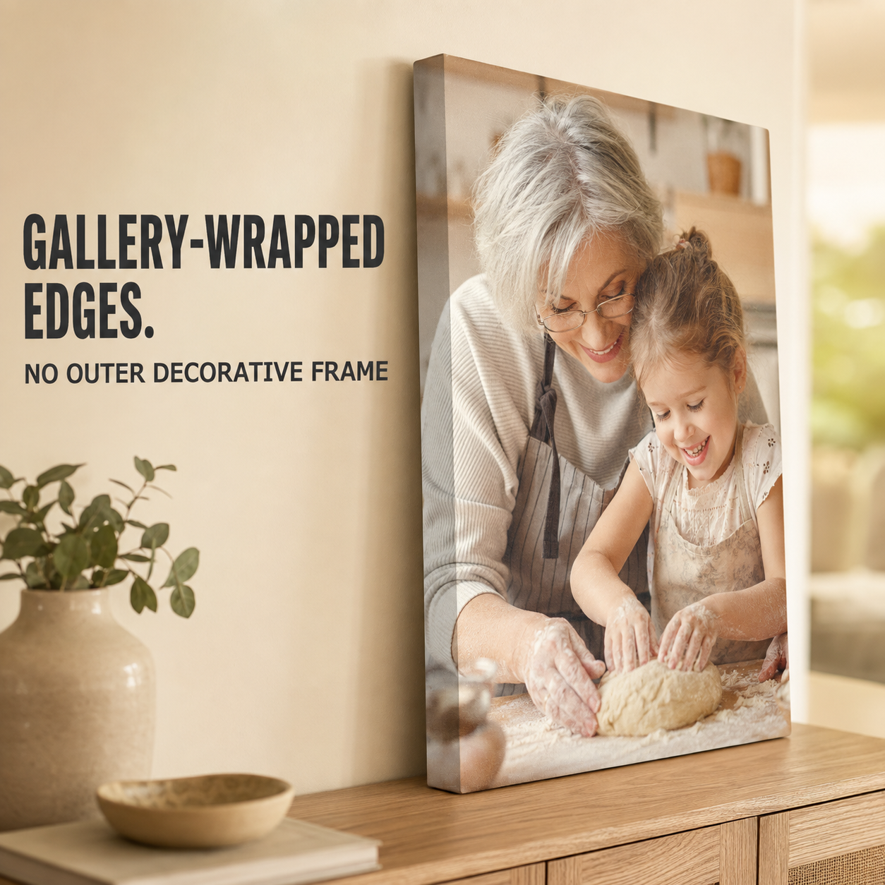 Custom Photo Canvas Print – Upload Your Own Image