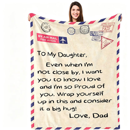 To My Wife Love Blanket from Husband – Forever & Always Gift