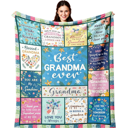 Spanish Christian Gift Throw Blanket for Women