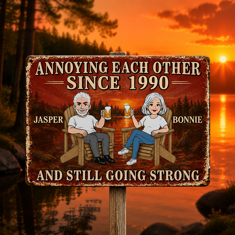 Custom Metal Sign – Upload Your Photo or Logo