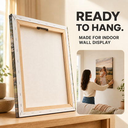 Custom Photo Canvas Print – Upload Your Own Image