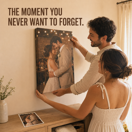 Custom Photo Canvas Print – Upload Your Own Image