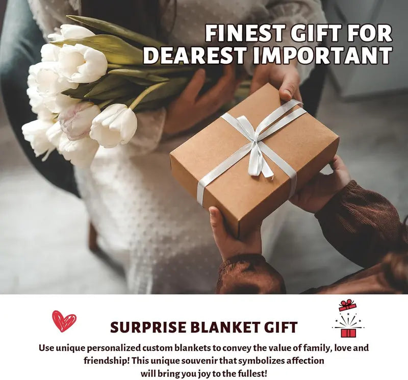 To My Wife Love Blanket from Husband – Forever & Always Gift