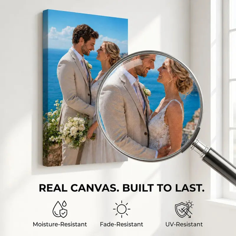 Custom Photo Canvas Print – Upload Your Own Image
