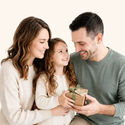 Family celebrating a meaningful moment together