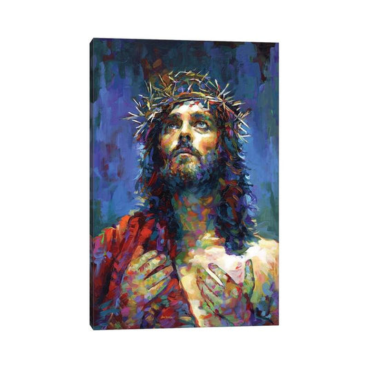 Jesus Christ by Leon Devenice frameless canvas wall art