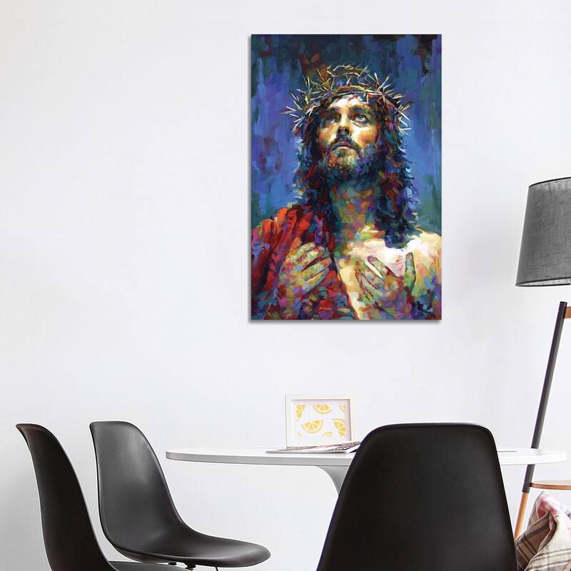 Jesus Christ by Leon Devenice large canvas wall art