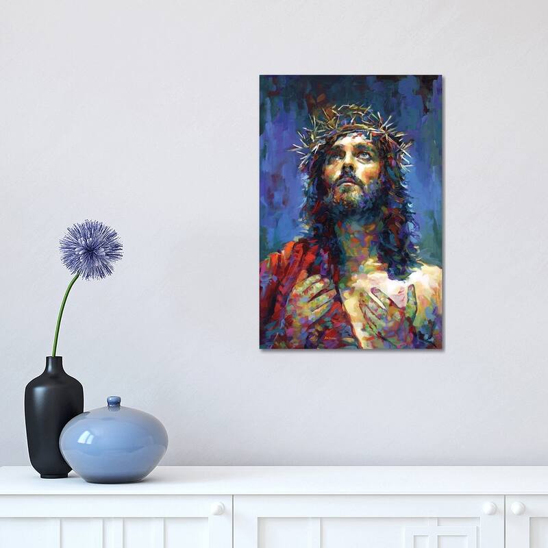 Jesus Christ by Leon Devenice Christian canvas display