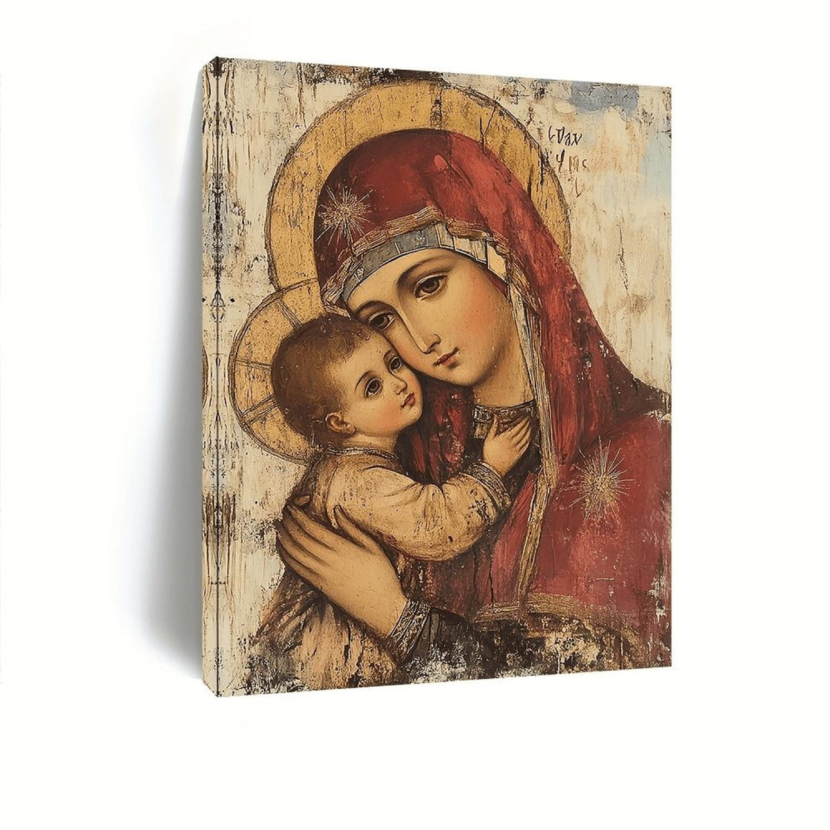 Our Lady of Perpetual Help Catholic Canvas Wall Art