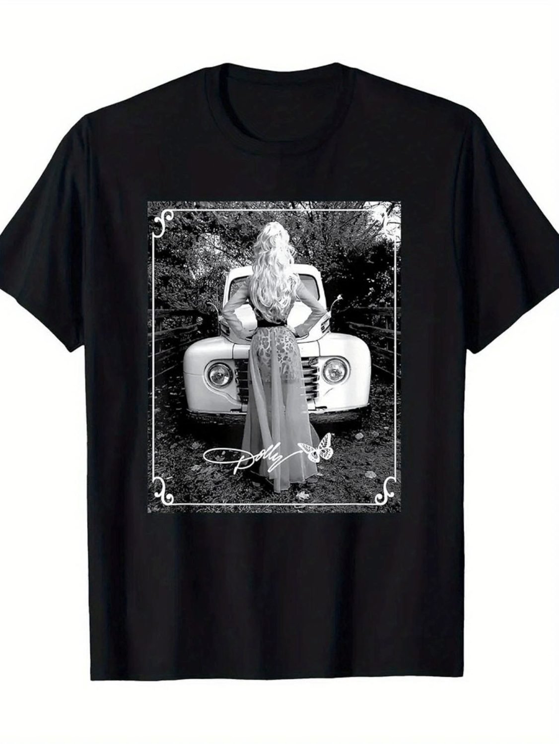 Dolly Parton Retro Truck Vintage Country Graphic T-Shirt