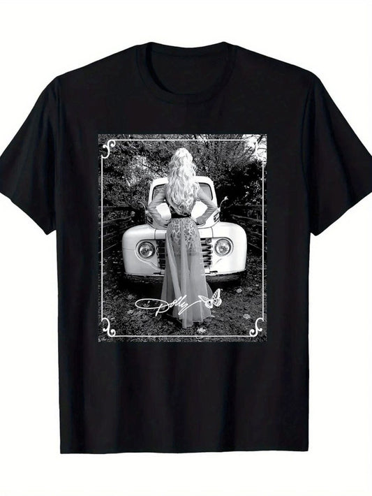Dolly Parton Retro Truck Vintage Country Graphic T-Shirt