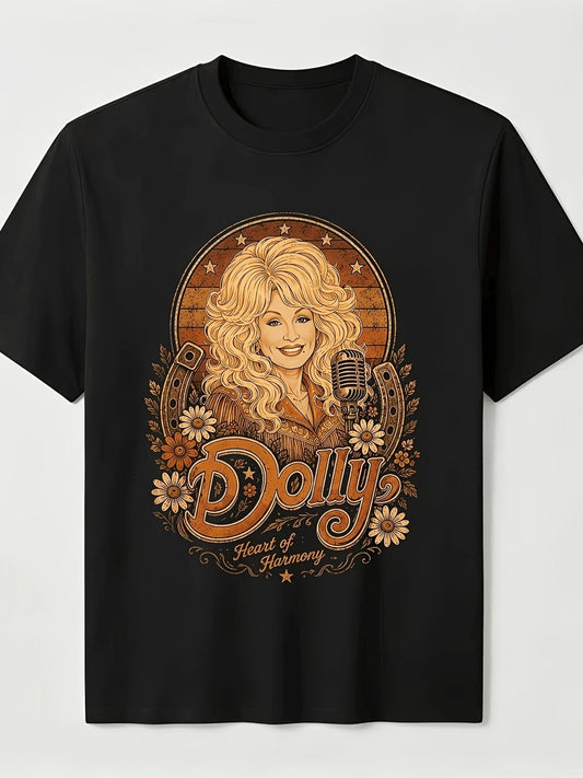 Dolly Parton Vintage 80s Retro Graphic T-Shirt