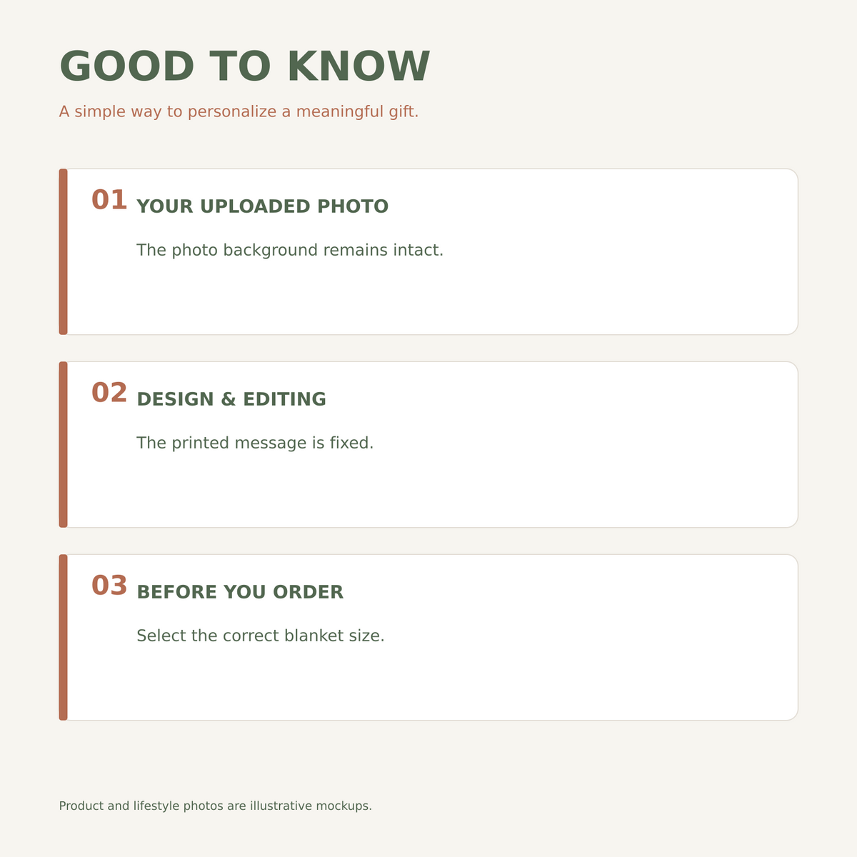 a hug from us personalization questions answered — illustrative graphic