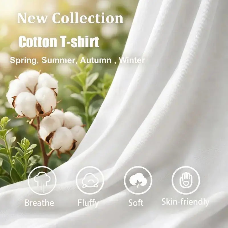 White custom T-shirt fabric close-up showing soft breathable material
